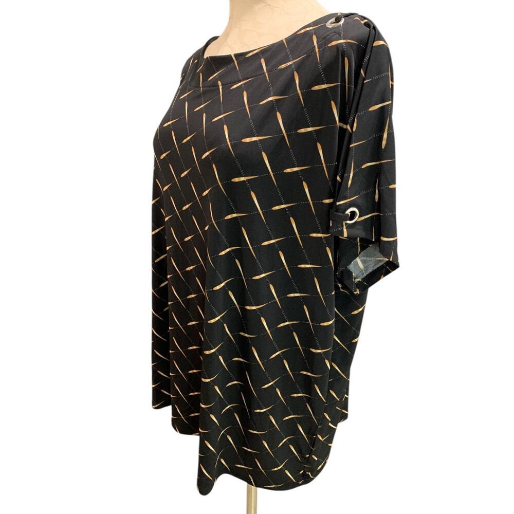 2x Notations Womens Pullover Shirt Split Sleeve R… - image 3